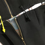 VERSACE Safety Pin Detail Mini Dress