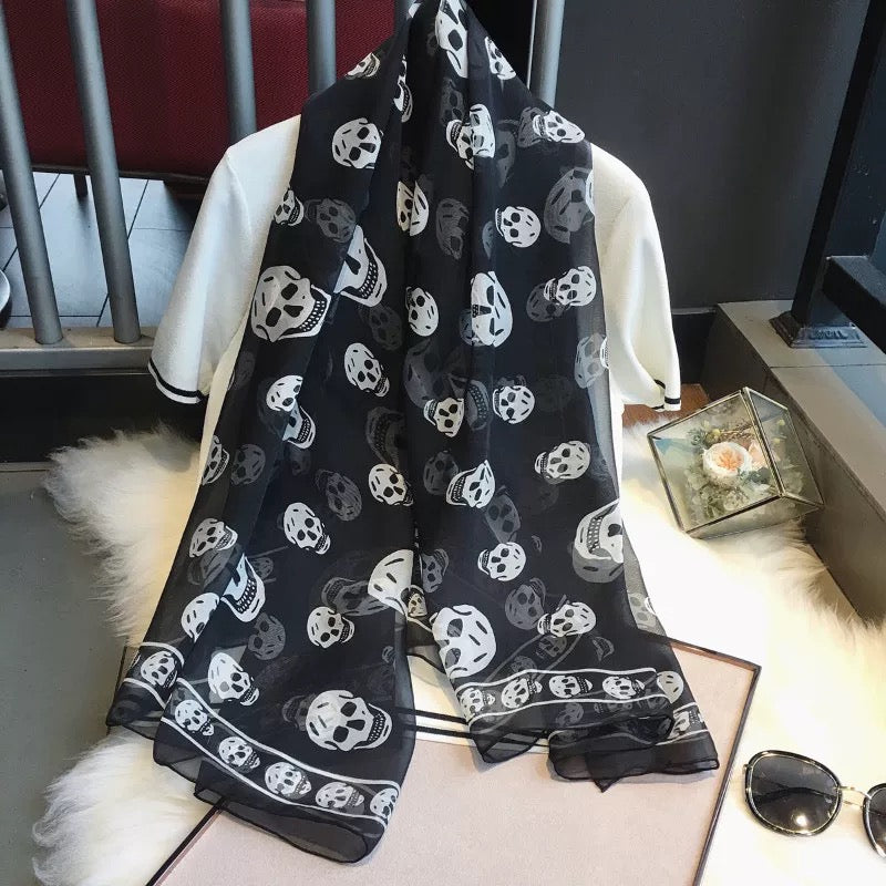 Alexander Mcqueen Silk Scarf