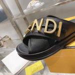 Fendi Leather Sandals