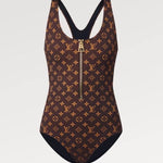 Louis Vuitton Monogram Swimsuit With Zipper