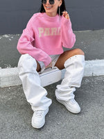 Distressed Convertible Jeans