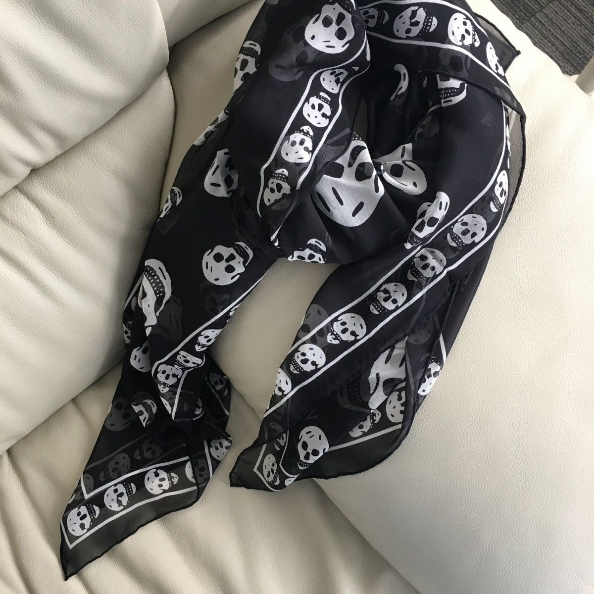 Alexander Mcqueen Silk Scarf