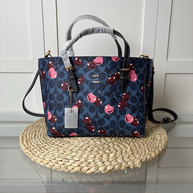 Coach Mollie Tote 25 in Cherry Print