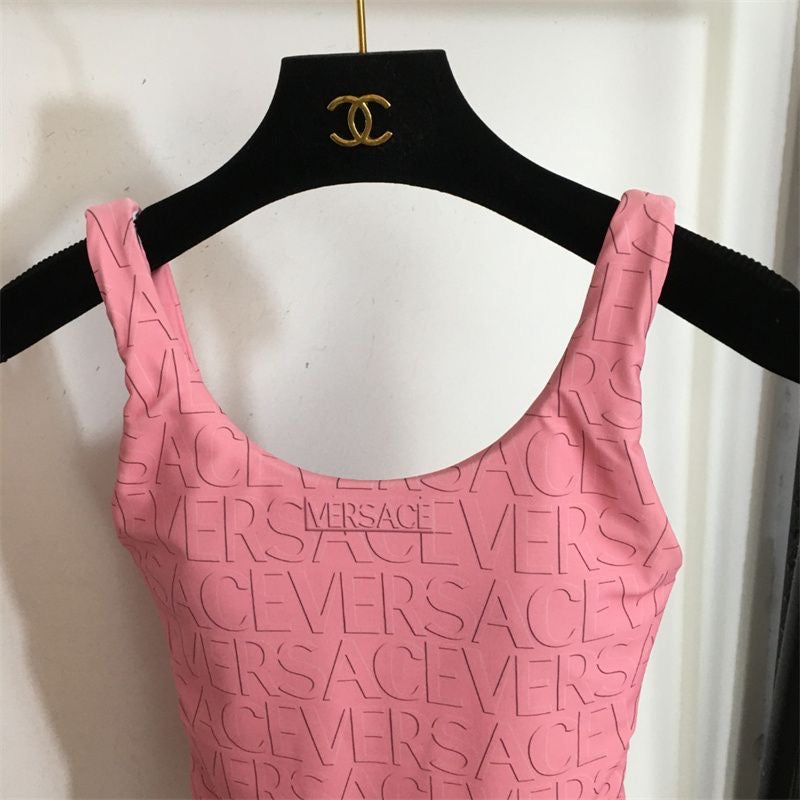 Versace Logo Mono color Swimsuit
