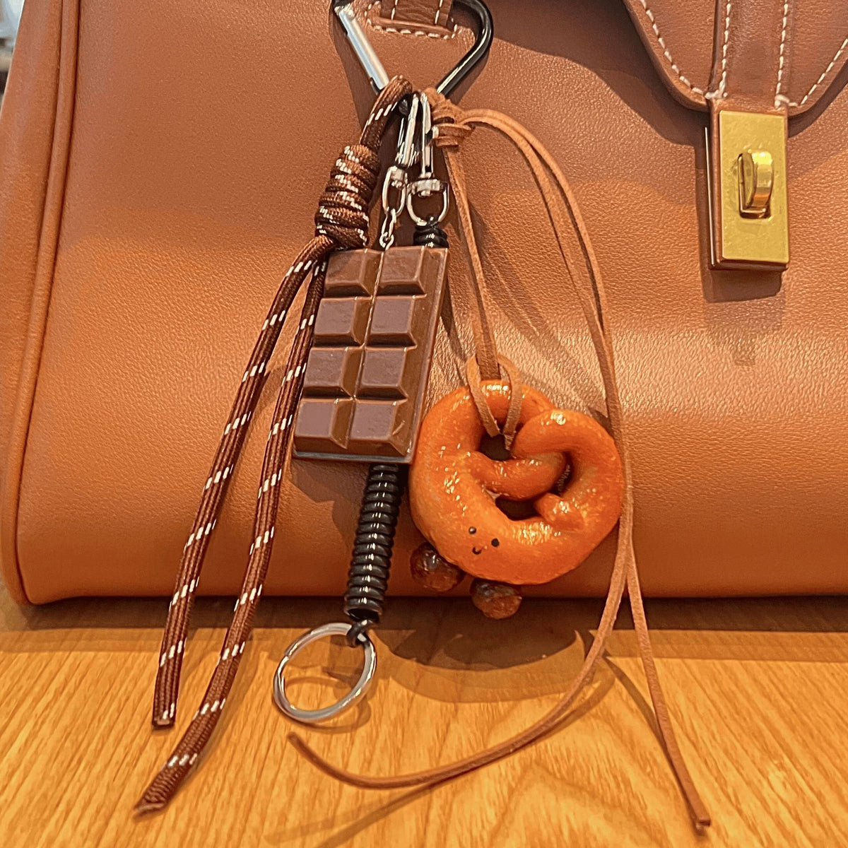 Whimsical Foodie Keychain