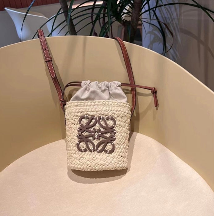 Loewe Anagram Mini Basket Bag