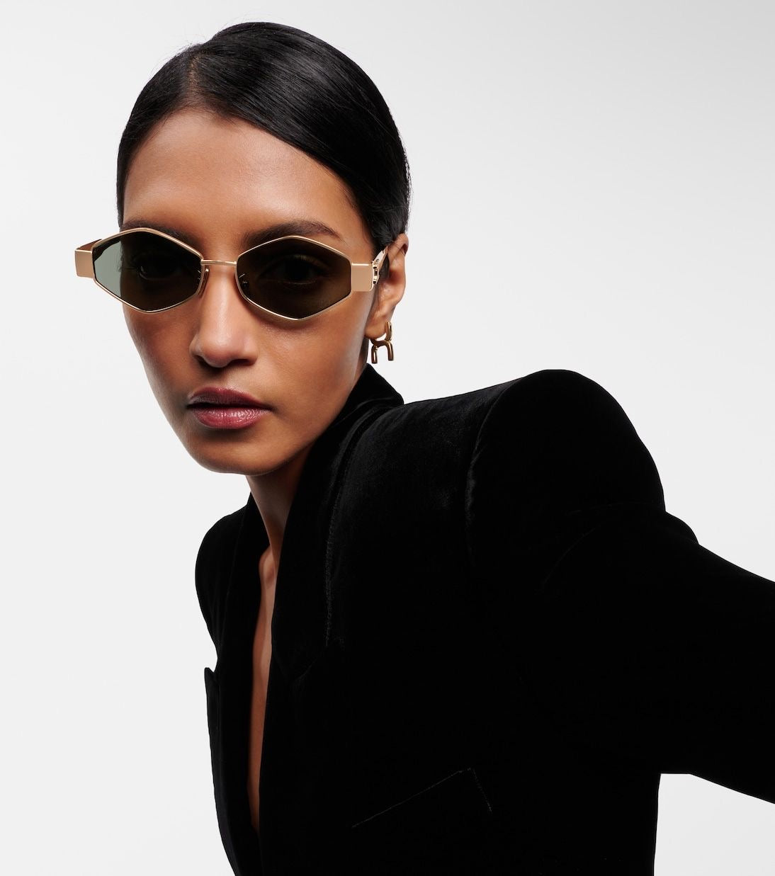 Celine Triomphe Metal Sunglasses