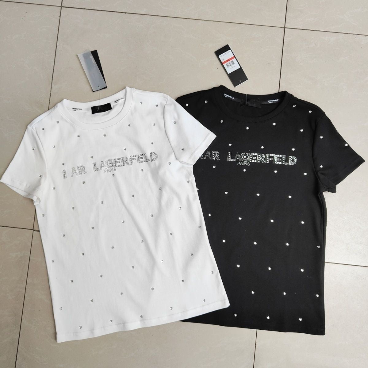 Karl Lagerfeld Rhinestone Tee