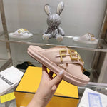 Fendi Leather Sandals