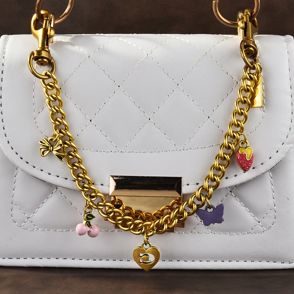 COACH Playful Charm bag chain