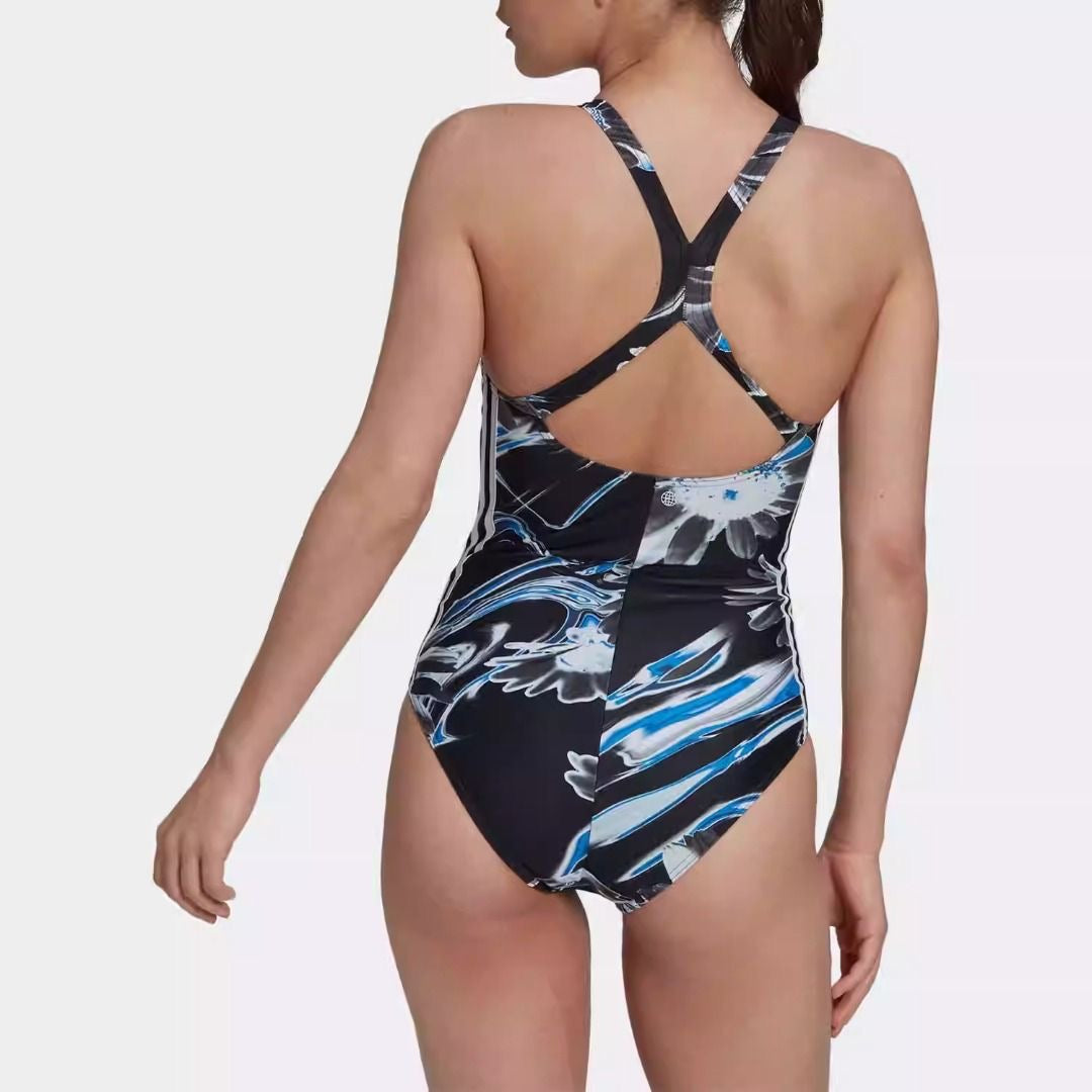 Adidas Floral Print Swimsuit