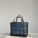 Coach Mollie Tote 25 in Signature Denim