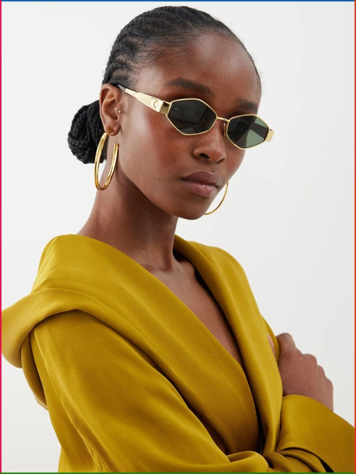 Celine Triomphe Metal Sunglasses