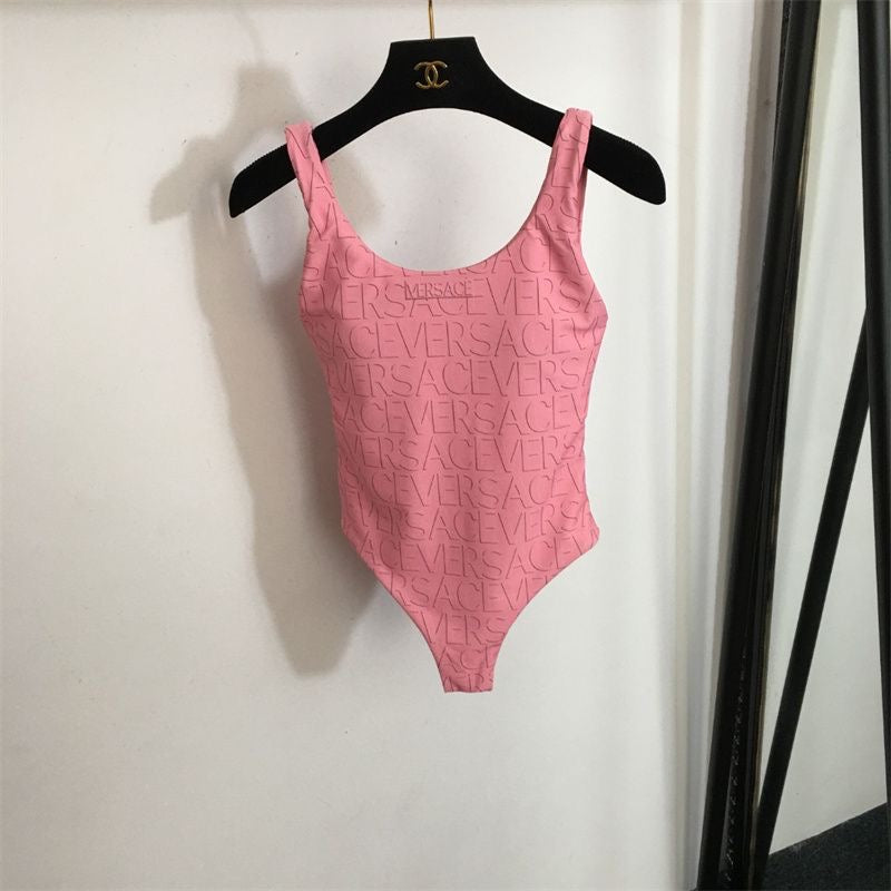 Versace Logo Mono color Swimsuit