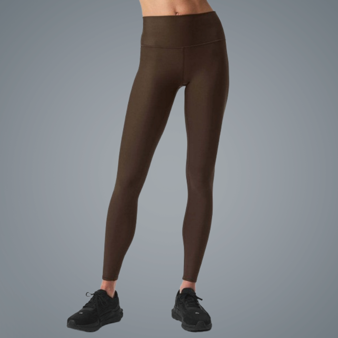 Alo Yoga Ribbed Crop Tank & High-Waist Airlift Legging Set