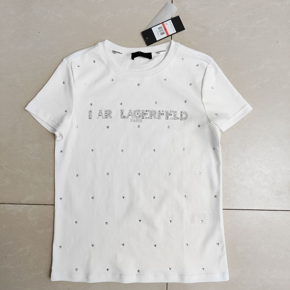 Karl Lagerfeld Rhinestone Tee