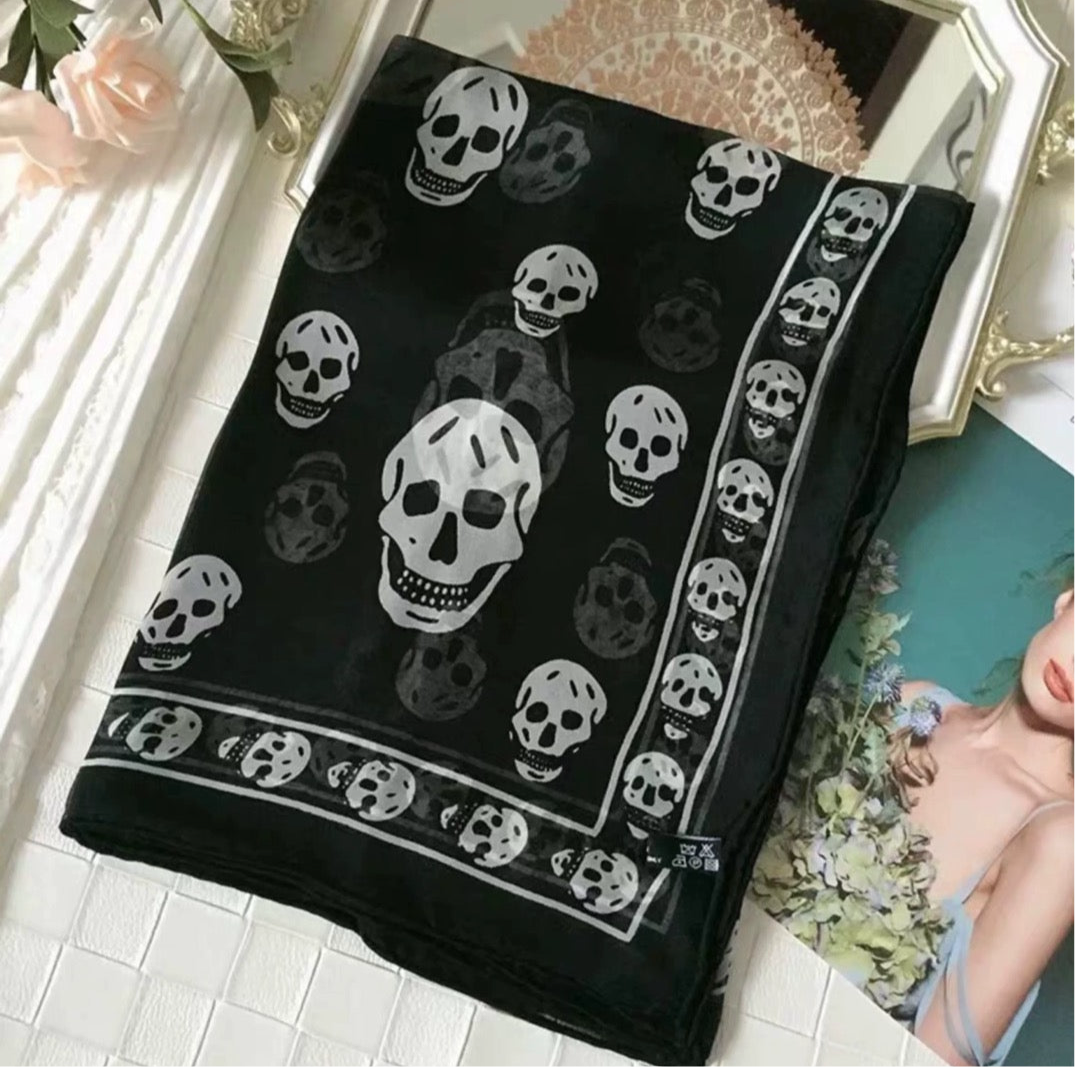 Alexander Mcqueen Silk Scarf