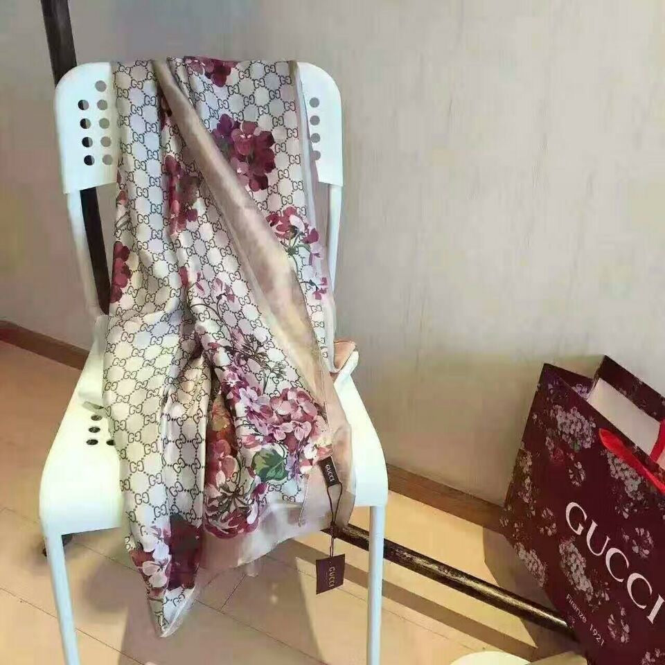 Gucci Flora Silk Scarf