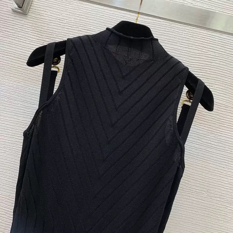 Medusa Knit Midi Dress