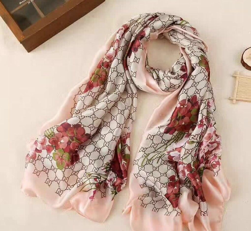 Gucci Flora Silk Scarf