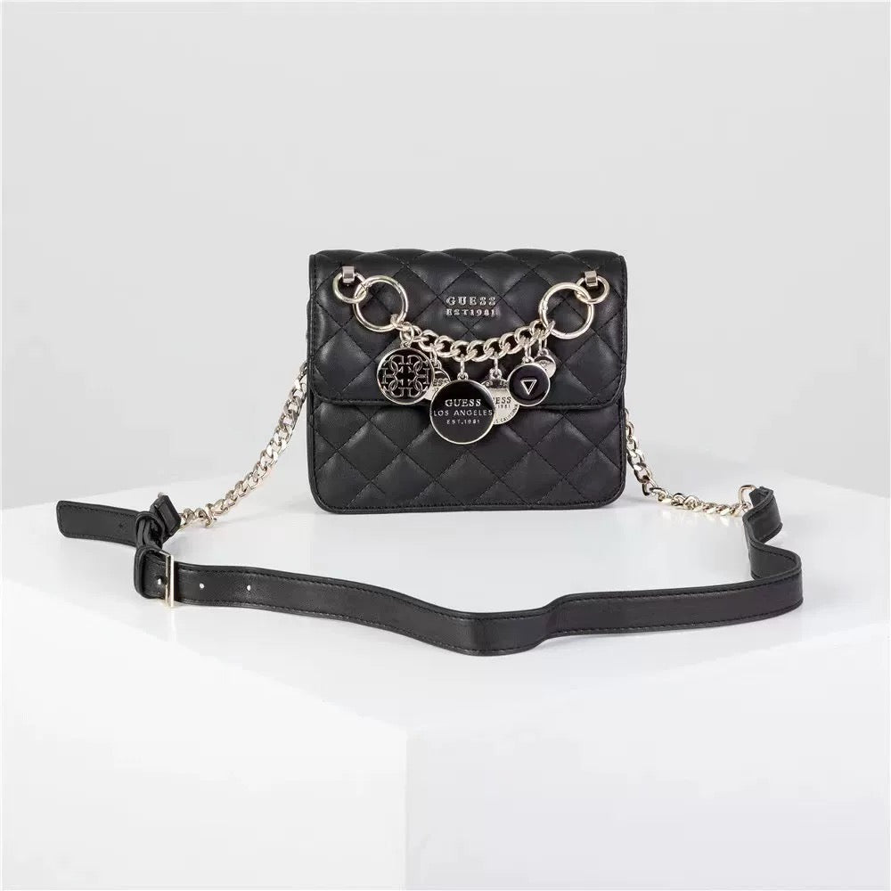Guess Quilted Mini Chain Bag