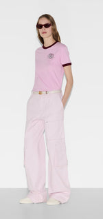 GUCCI EMBROIDERED COTTON JERSEY T-SHIRT