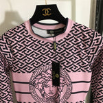 Versace Greca Medusa Long-Sleeve Swimsuit