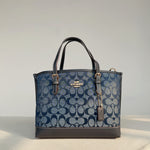 Coach Mollie Tote 25 in Signature Denim