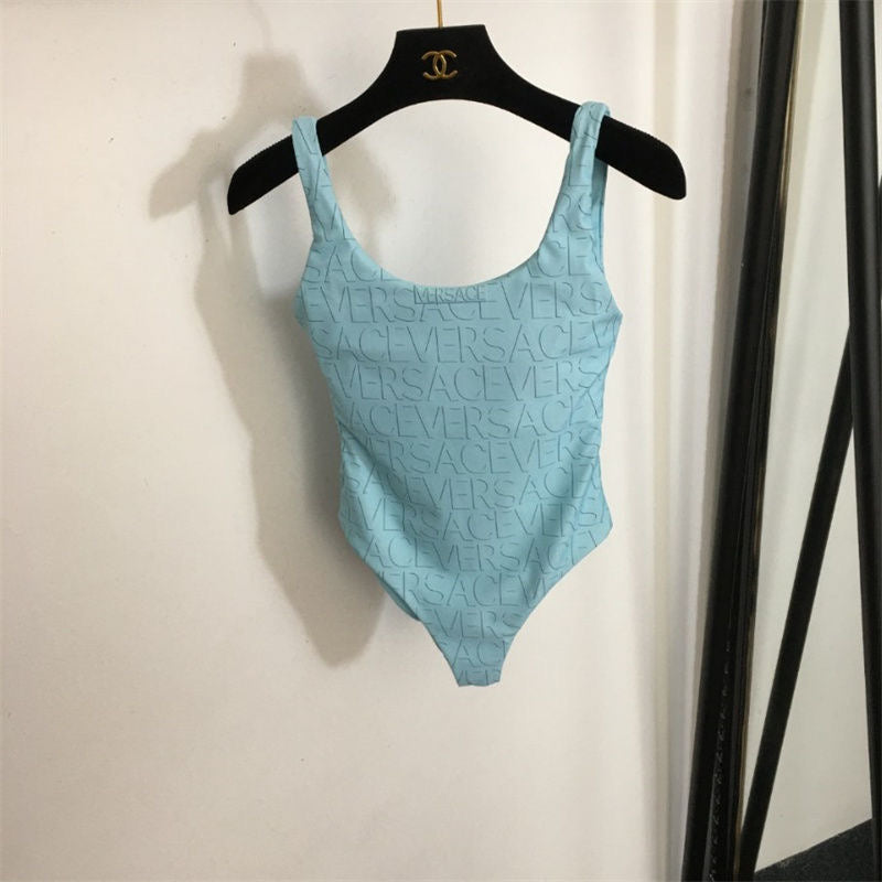Versace Logo Mono color Swimsuit