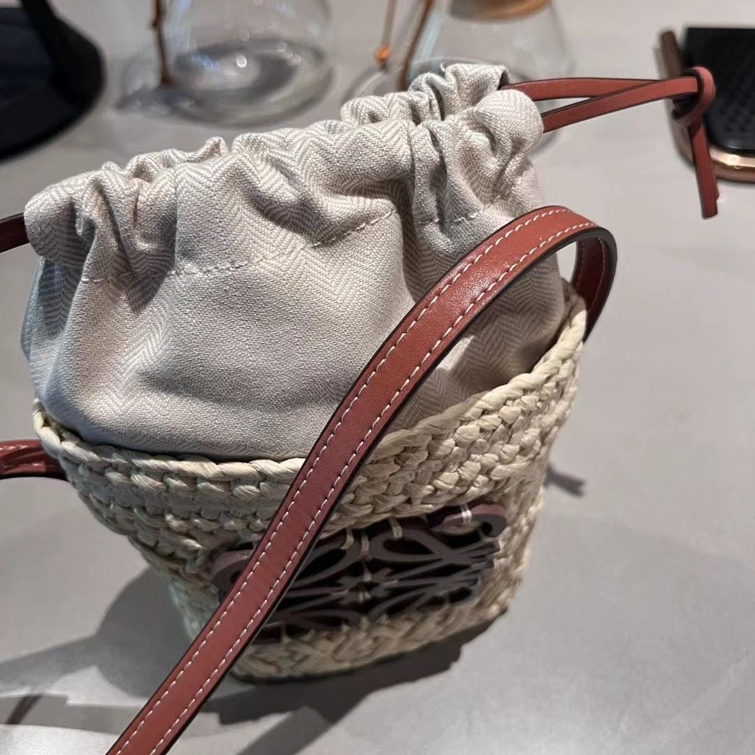 Loewe Anagram Mini Basket Bag