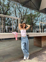 Chanel Wide-Leg Jeans