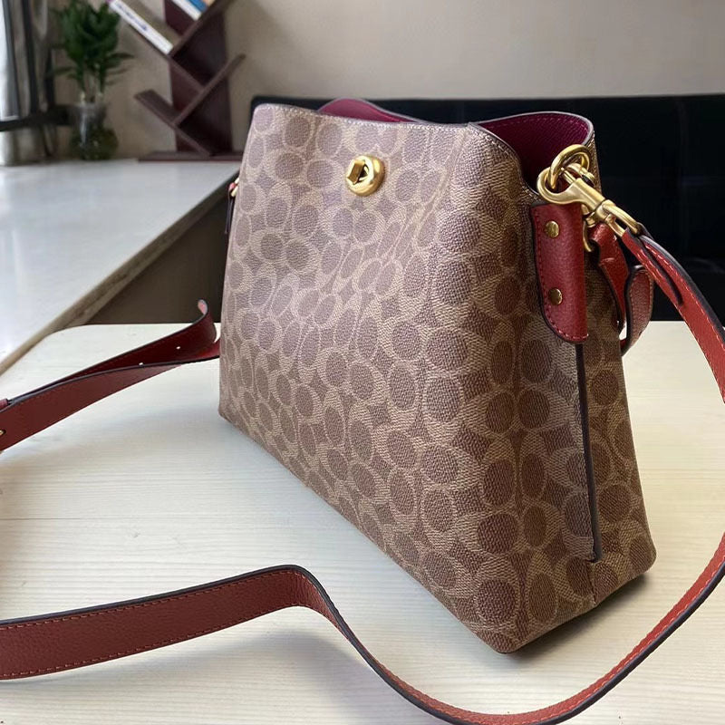 Coach Willow Bucket Bag in Signature Canvas