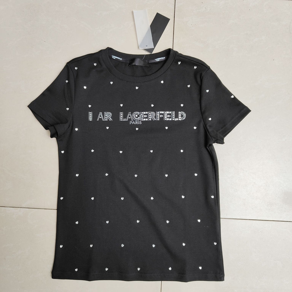 Karl Lagerfeld Rhinestone Tee