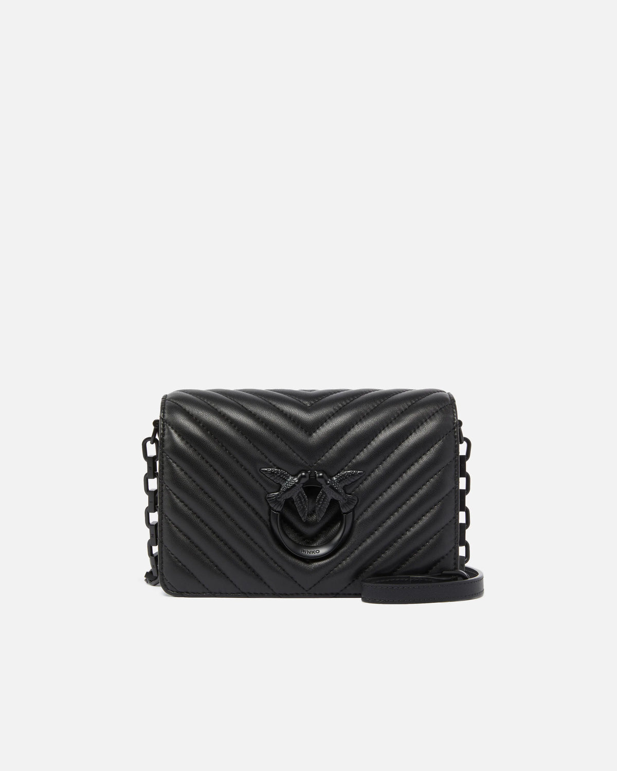 Pinko Love Baby Puff Chevron Bag