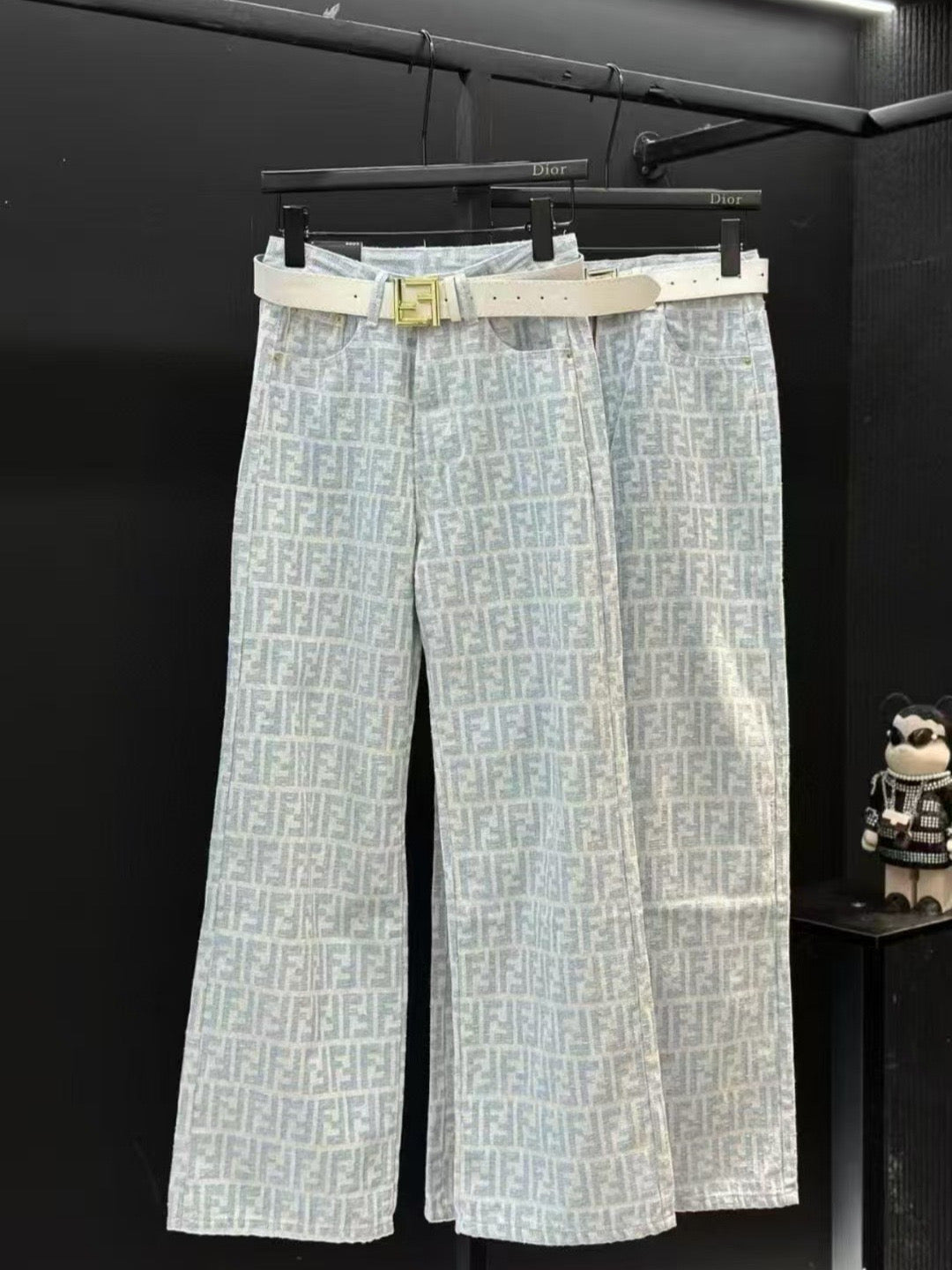 Fendi Light Wash Jeans