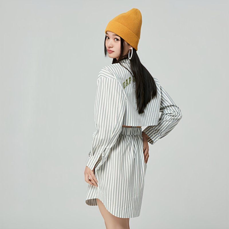 Gap Striped Shirtdress