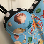 Dolce & Gabbana Shell Print Swimsuit