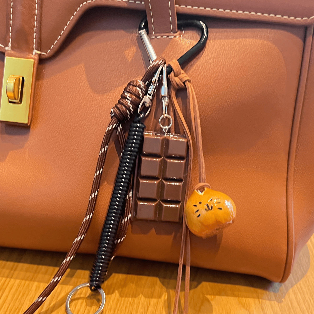 Whimsical Foodie Keychain