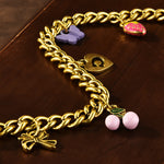 COACH Playful Charm bag chain