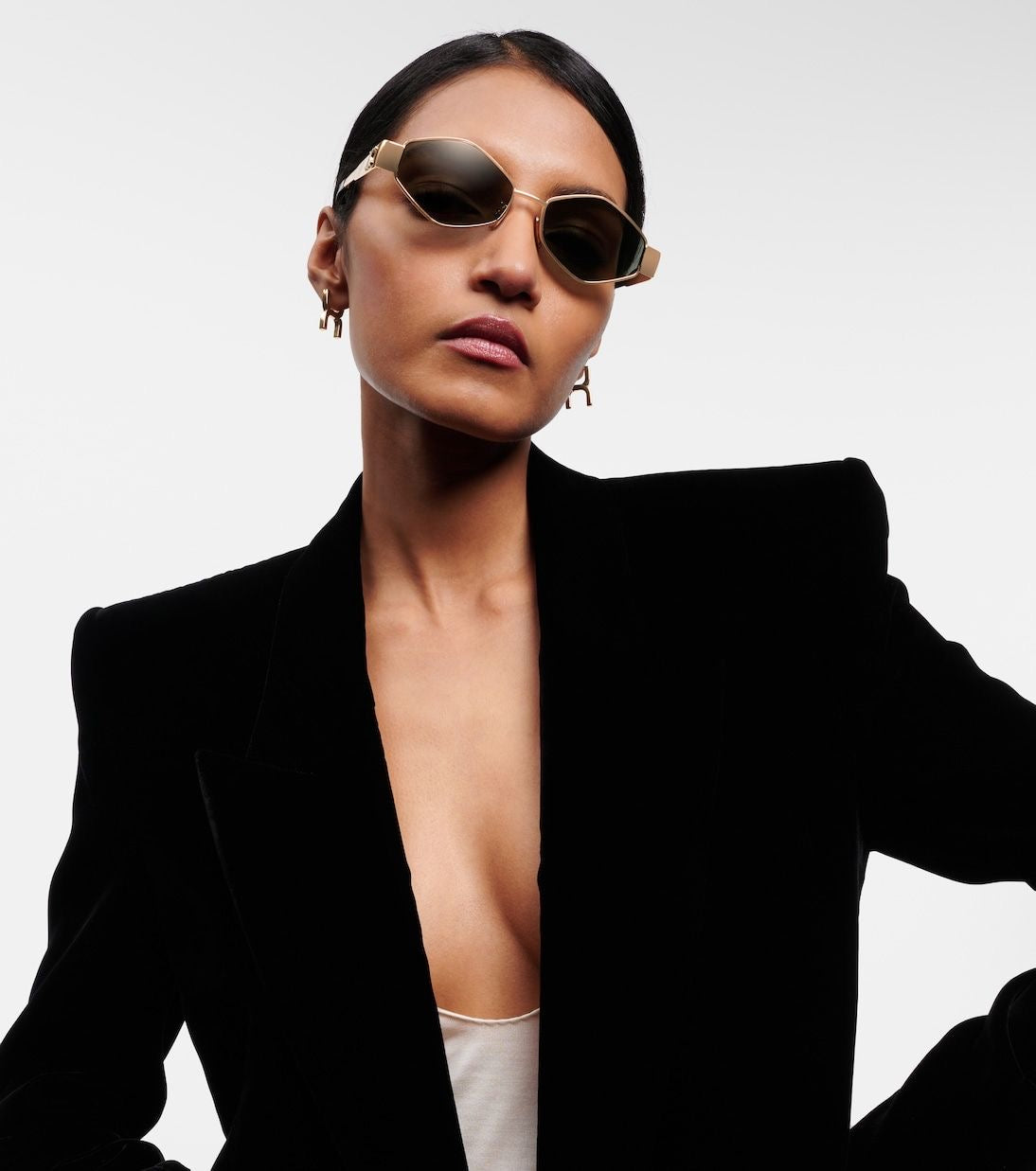 Celine Triomphe Metal Sunglasses