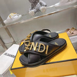 Fendi Leather Sandals