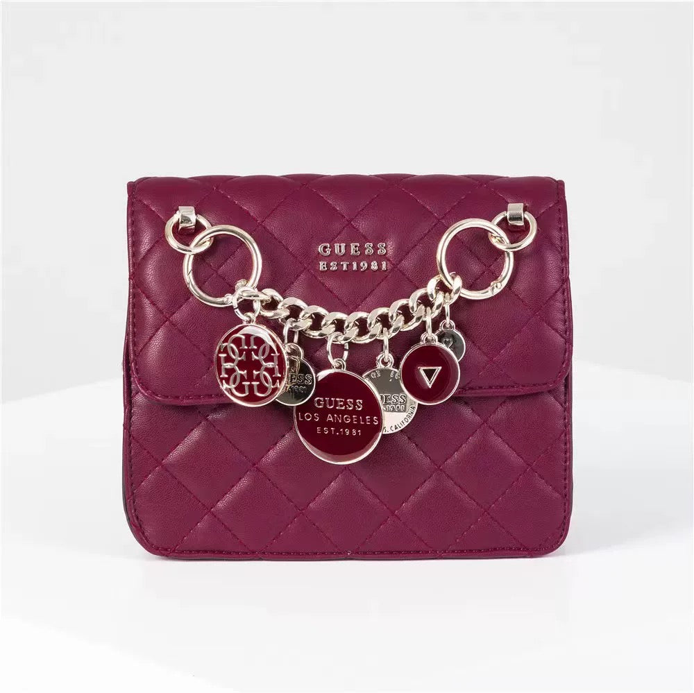 Guess Quilted Mini Chain Bag