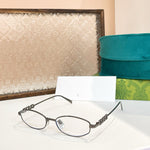 Gucci Embellished Oval Sunglasses