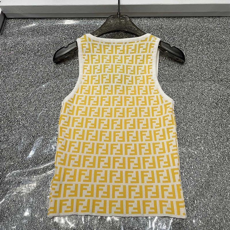 Fendi Knit Tank Top