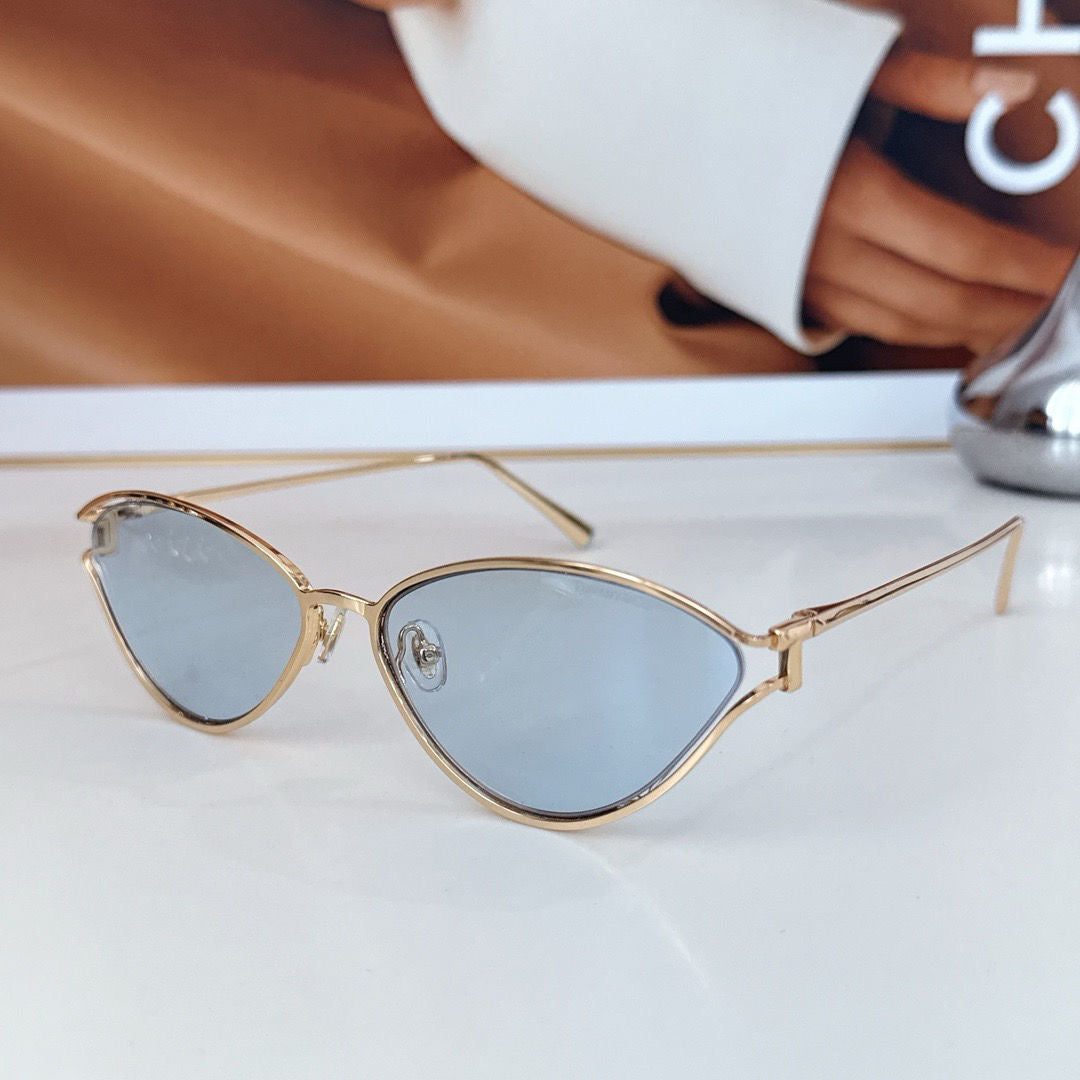 Tiffany Sunglasses with Gold Frame