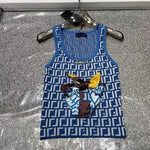 Fendi Knit Tank Top