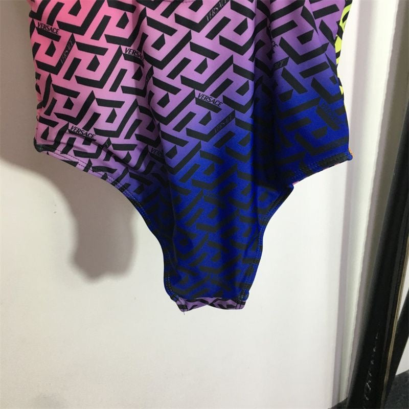 Versace Greca Rainbow Swimsuit