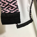 Versace Greca Medusa Long-Sleeve Swimsuit