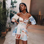 Off-Shoulder Mini Dress