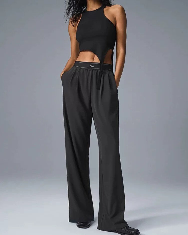 Alo Yoga Wide-Leg Sweatpants